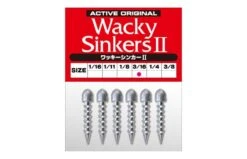 Active Wacky Sinkers II - High-Performance Lead Insert Weights