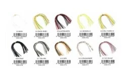 Biovex JDM Lure Skirts for Professional Jig & Spinnerbait Customization