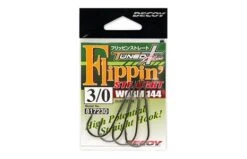 Decoy Flippin Straight Worm144 - Ultra-Sharp JDM Fishing Hooks