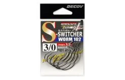 Decoy S-Switcher Worm102 Weighted Offset Hooks