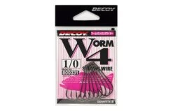Decoy Strong Wire Worm4 - Premium JDM Offset Hooks for Jigging