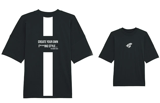 FishCandy Oversized T-Shirt „CYOF***ing Style“ - Exclusive Edition 1 FishCandy Oversized T-Shirt „CYOF***ing Style“ - Exclusive Edition