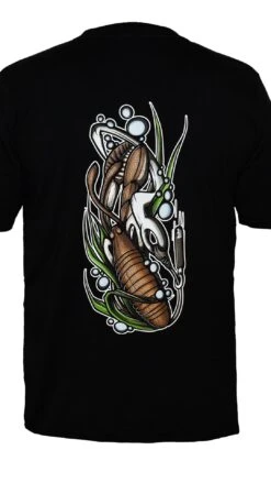 FishCandy CoverCraw Premium T-Shirt aus Bio-Baumwolle -FishCandy Geschaft FishCandy Shirt CC back