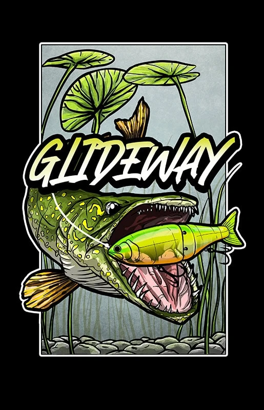 FishCandy Glideway T-Shirt - Premium Angler Shirt aus Bio-Baumwolle 2 FishCandy Glideway T-Shirt - Premium Angler Shirt aus Bio-Baumwolle – Bild 2