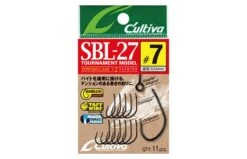Owner SBL-27 Spoon Hooks - Premium Barbless JDM Single Hooks