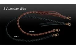 Palms SV Leather Wire - Premium Leather Lanyard for Wading Nets