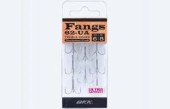 BKK Fangs-62 UA Saltwater Treble Hook - Ultra-Antirust Performance