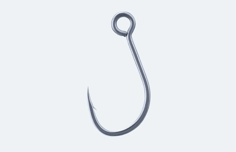 BKK Imp-MT Finesse Single Hook with Matte Tin Coating 2 BKK Imp-MT Finesse Single Hook with Matte Tin Coating – Bild 2