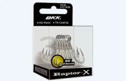 BKK Raptor-X 3X-Draht Drillingshaken – Maximale Haltekraft & Schärfe