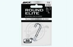 BKK Round Elite Jig Head – High Performance Stinger Eye Hook