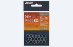 BKK Split Ring-51 High-Strength Stainless Steel Saltwater Fishing Rings