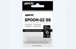 BKK Spoon-22 SS Single Hook for Sea Trout and Salmon Spoons