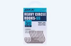 BKK SS Heavy Circle Hook with Super Slide Coating