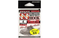Decoy S.S. Hook Worm 19 Finesse Wide Gap Fishing Hook