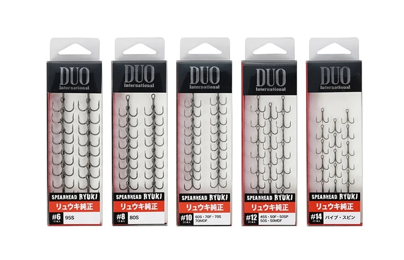 Duo Spearhead Ryuki Replacement Treble Hooks 1 Duo Spearhead Ryuki Replacement Treble Hooks