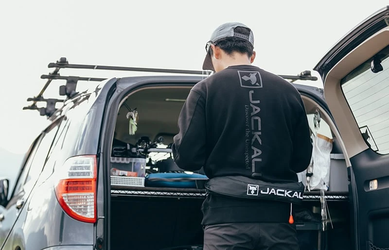 Jackall Side Ribbed Crewneck Sweat: Performance Fishing Pullover 5 Jackall Side Ribbed Crewneck Sweat: Performance Fishing Pullover – Bild 5