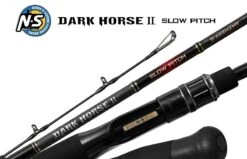NS BlackHole Dark Horse II Slow Pitch – Kraftvolle Slow Jigging Angelrute