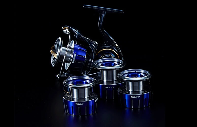 SLP Works '23 Saltiga Spool - Custom Blue Tuning Spool 1 SLP Works '23 Saltiga Spool - Custom Blue Tuning Spool