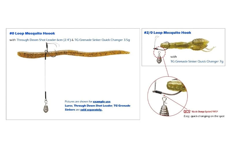 Varivas Loop Mosquito - Nogales Series Heavy Guard Fishing Hook 3 Varivas Loop Mosquito - Nogales Series Heavy Guard Fishing Hook – Bild 3